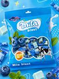Americano Milo Blast Blueberry Milk Candy - front bag with blueberries