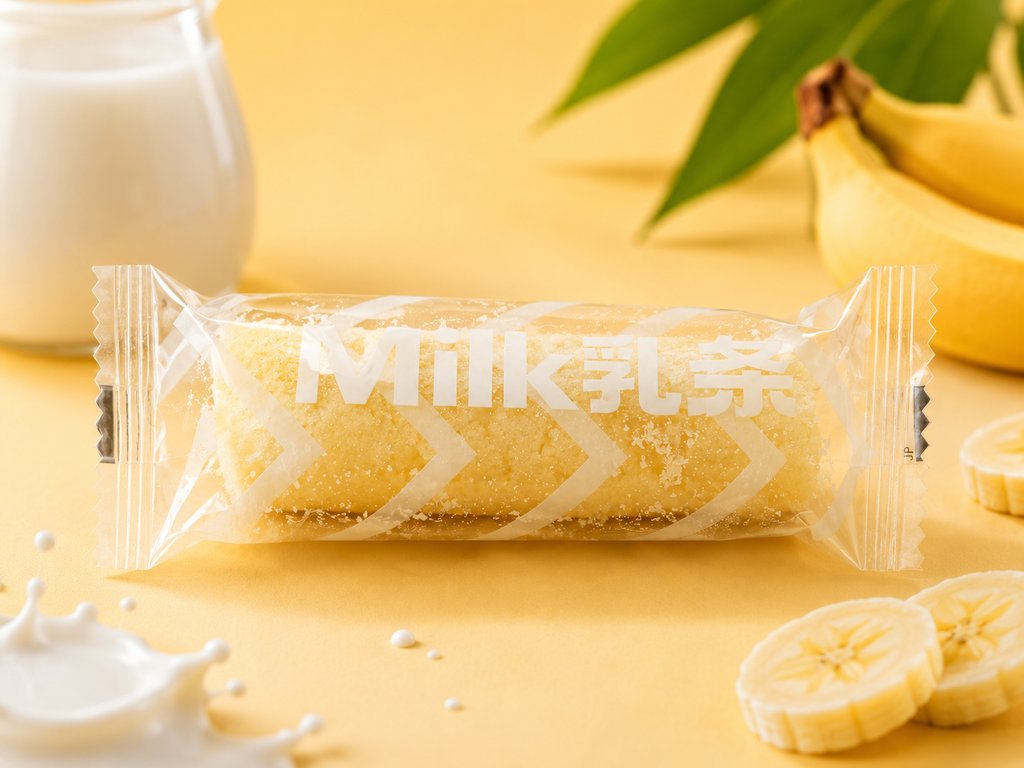 Kawen Milk Rice Cracker Sticks - Single Piece Wrapped