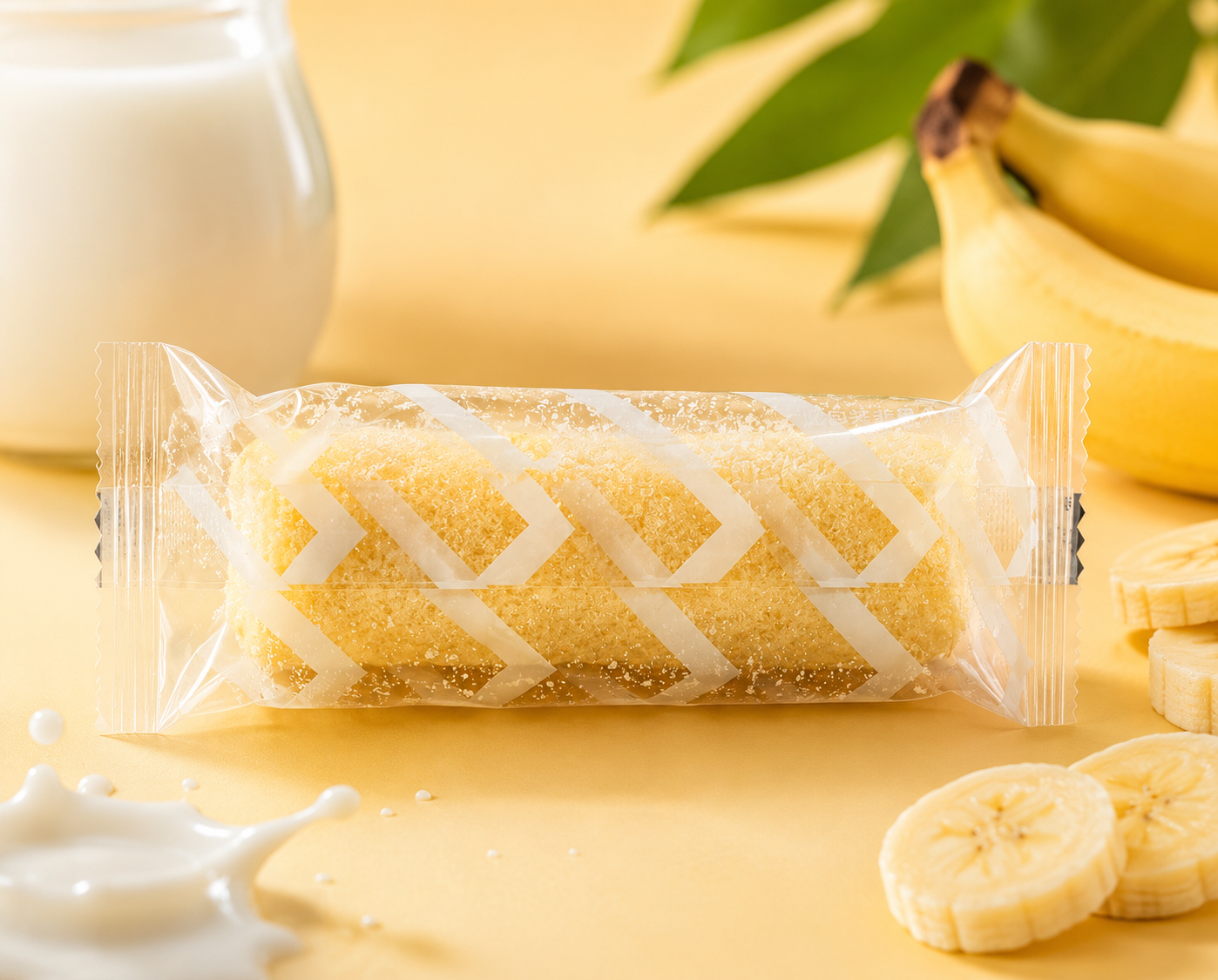 Kawen Milk Rice Cracker Sticks - Single Piece Unwrapped